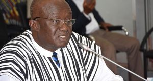 Hon. Kofi Adda,Minister for Sanitation and Water Resource