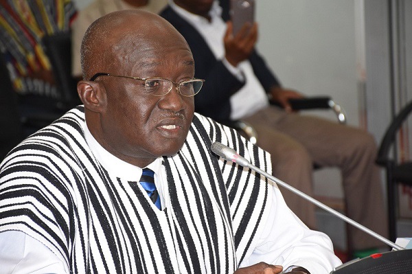 Hon. Kofi Adda,Minister for Sanitation and Water Resource