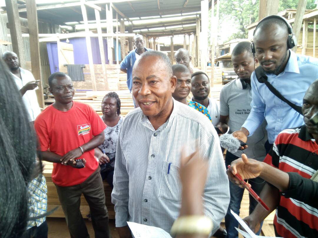 Mr Isaac Avor, Secretary Timber Market Association