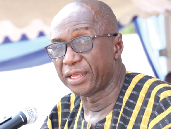 Ambrose Dery, Interior Minister