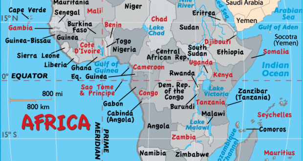 Africa map