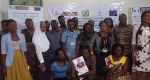 A picture of participants at the workshop