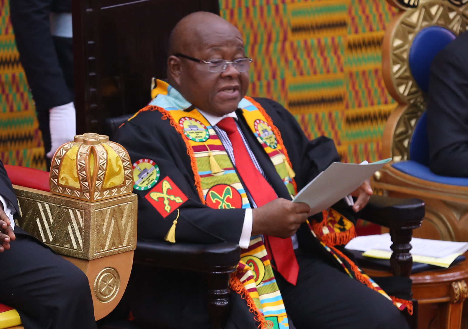 Prof. Mike_Ocquaye, speaker of Parliament
