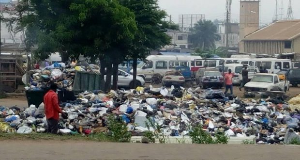 This picture was taken along the railway line at Avenor in Accra