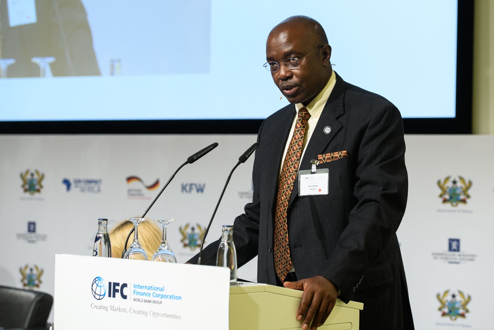 Henry Kerali,Country Director,World Bank