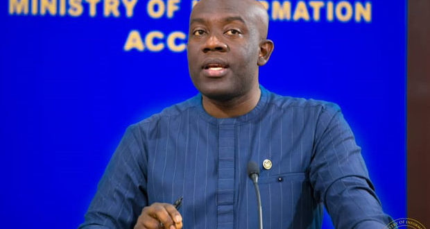 Information Minister, Kojo Oppong-Nkrumah