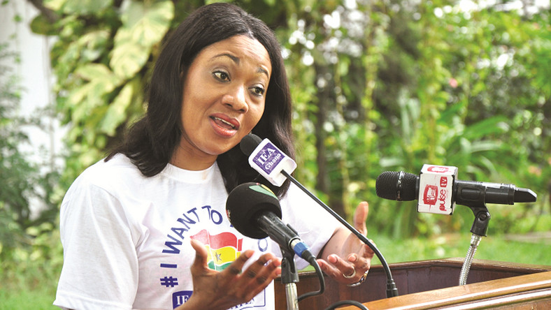 EC Chair, Mrs Jean Mensa